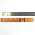 TOSAHWI Handmade Damascus Steel Fixed Blade Knife with White Shadow Wood Handle - Image 12