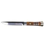 Tosahwi Handcrafted Full Tang Wood Handle Knife with Sheath